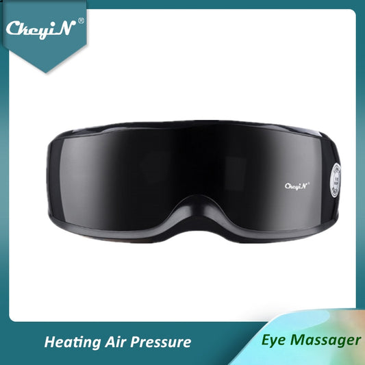 Óculos Vibração Elétrico Massageador Magnético Recarregável